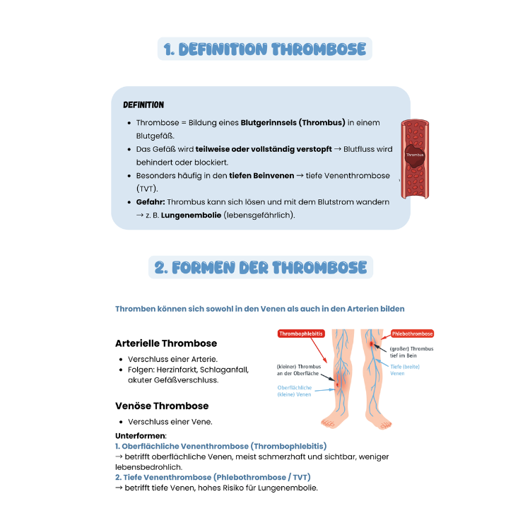 Thromboseprophylaxe