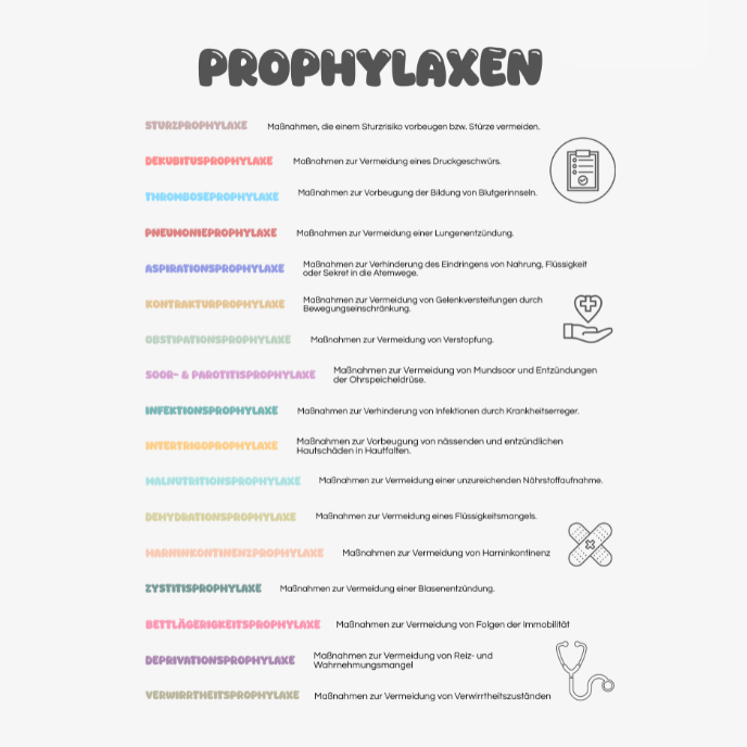 Prophylaxen Bundle – Alle 17 Prophylaxen kompakt erklärt