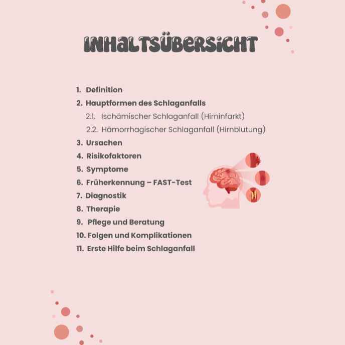 Schlaganfall (Apoplex)